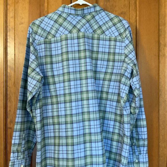 LL Bean Women's 100% Cotton Flannel Shirt Size XL Regular - Picture 4 of 4